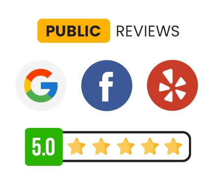 Five Star reviews