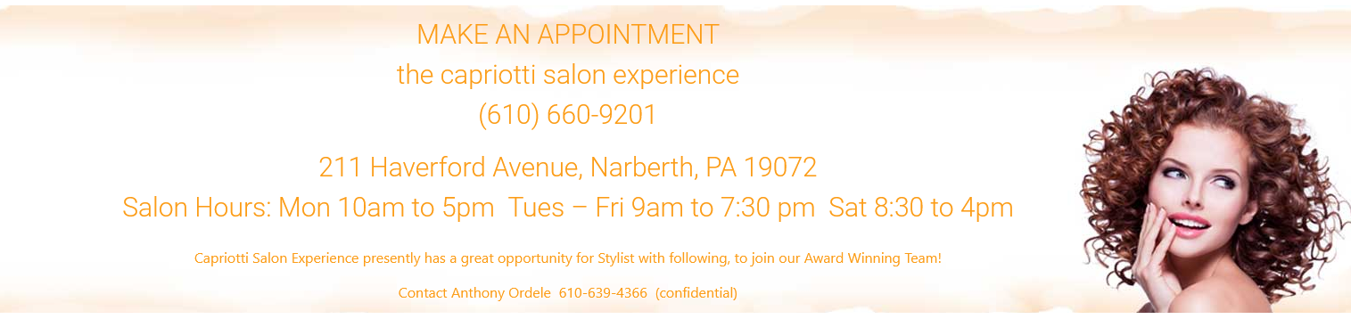 Capriotti Salon Experience